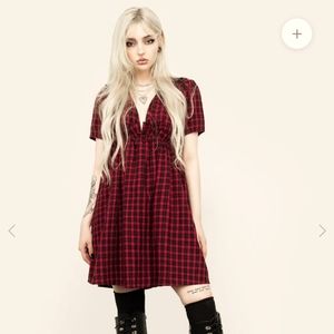 Dreadful Ruffle Smock Dress